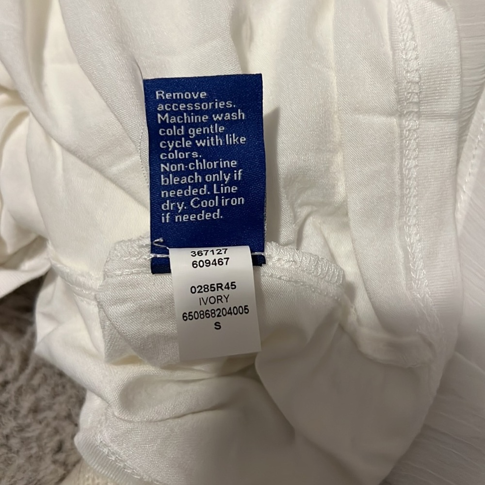 Apt. 9 Women’s White Blouse S - Picture 7 of 7